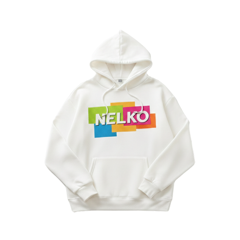 Nelko Lifestyle 010 Spectrum Block Hoodie