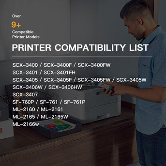 Compatible Toner Cartridge Samsung MLT-D101S 2 Pack E-Z Ink
