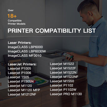 Compatible Toner Cartridge Canon 125 2 Pack E-Z Ink