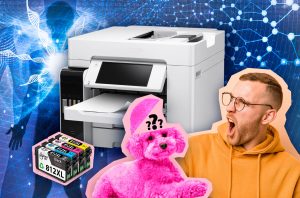 How to change ink in Epson printer?