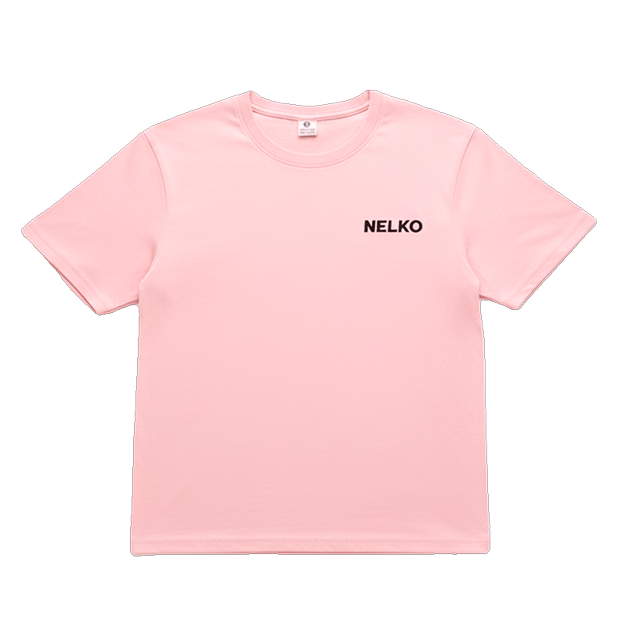 Nelko Lifestyle 011 Pink Essential Tee