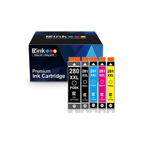 Compatible Ink Cartridge Canon PGI-280XXL CLI-281XXL PGI 280 XXL CLI 281 XXL 5 Pack