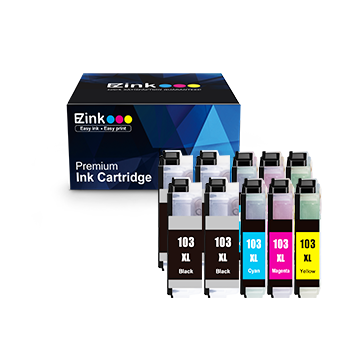 Compatible Ink Cartridge  Brother LC-103XL LC103XL LC103 XL LC103BK LC103C LC103M LC103Y 10 Pack E-Z Ink