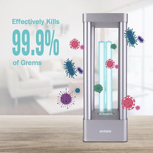UV Light Portable UV Light Wand, 18 Watt UV Light without Chemicals for Hotel Household Wardrobe Toilet Car Pet Area E-Z Ink