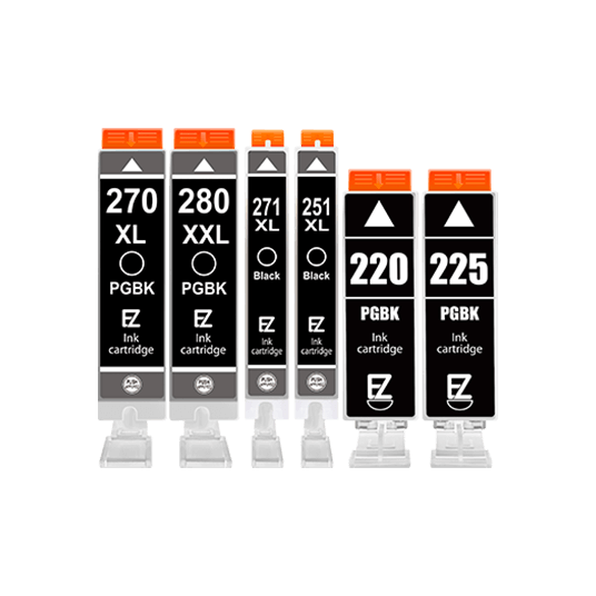 A Free compatible ink cartridge  (One Black) eik-test