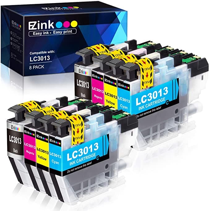 Versoenbare Inkpatroon Brother LC3013 LC-3013 8 Pak