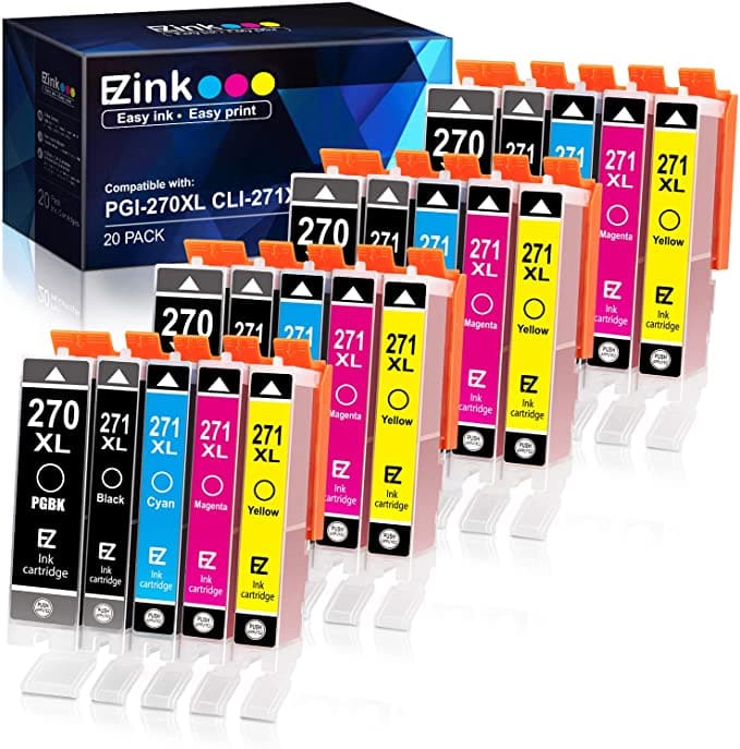 Versoenbare Inkpatroon Canon PGI-270XL CLI-271XL 20-pak