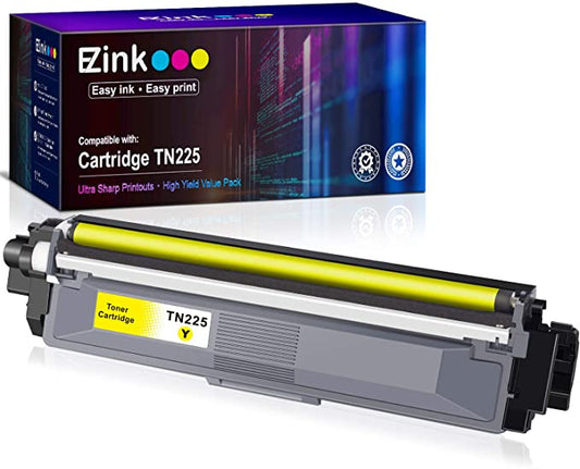 Compatible Toner Cartridge Brother TN225 Y 1 Pack E-Z Ink