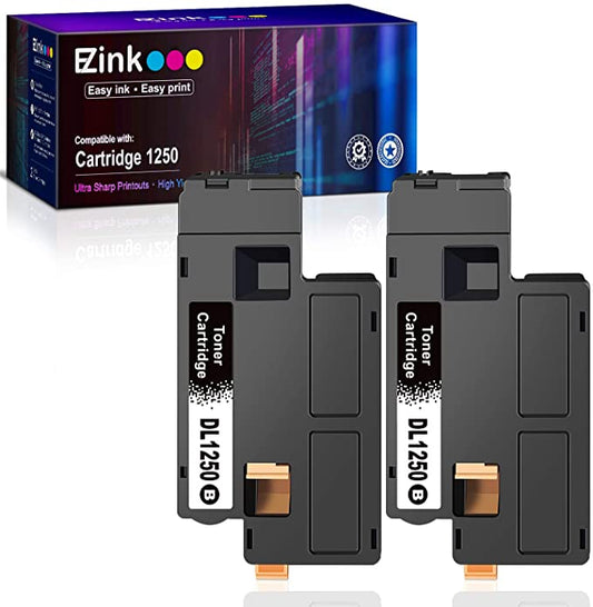Compatible Toner Cartridge Dell 1250 810WH High Yield 2 Pack E-Z Ink