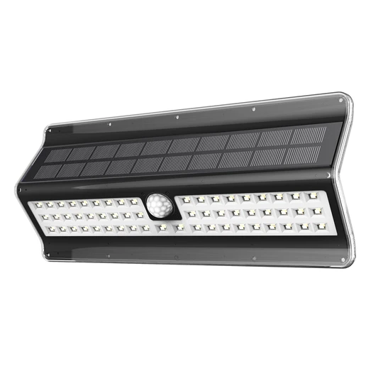 EZBASICS Solar Lights Outdoor 56 LED, Black Shape, 1 Pack ezbasics