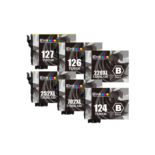 A Free remanufactured ink cartridge  (One Black) eik-test