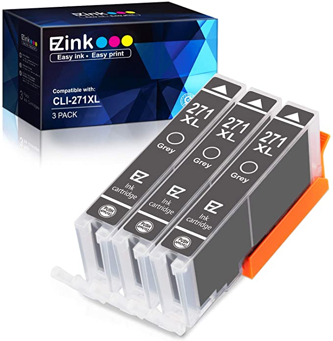 Compatible Ink Cartridge Canon CLI-271XL CLI 271 XL 3 Pack E-Z Ink