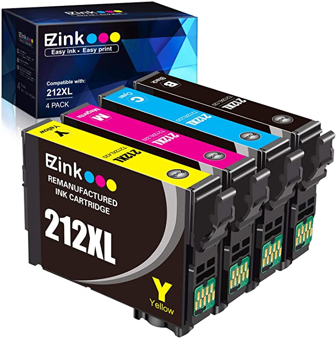Hervervaardigde Inkpatroon Epson 212XL T212XL T212 4 Pak