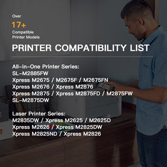 Compatible Toner Cartridge Samsung MLT-D116L 1 Pack E-Z Ink