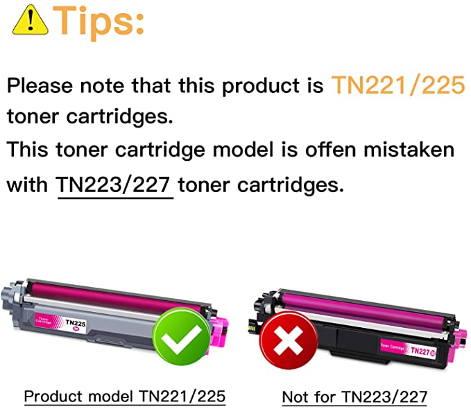 Compatible Toner Cartridge Brother TN225 M 1 Pack E-Z Ink
