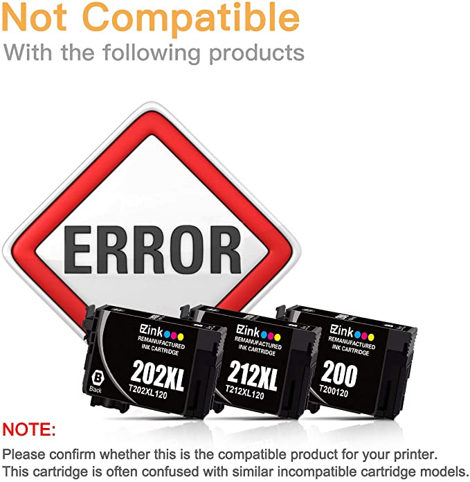 Remanufactured Ink Cartridge Epson 288XL T288XL High Yield 5 Pack E-Z Ink