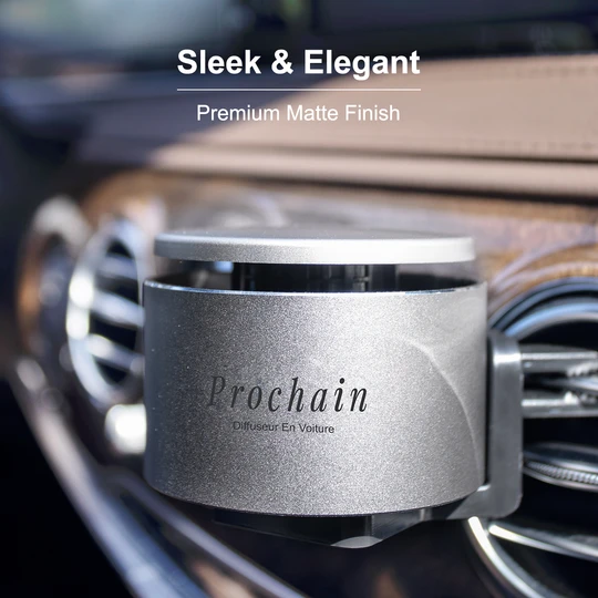 EZBASICS Prochain Car Air Freshener, Organic Neroli Plant Granules, with Vent Clip ezbasics