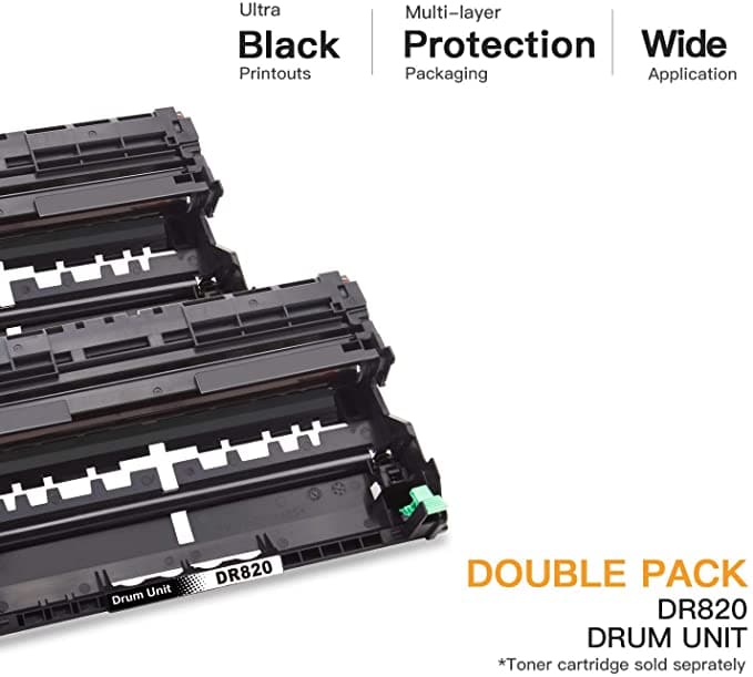 Compatible Drum Unit Brother DR 820 DR820 DR-820 2 Drum Unit E-Z Ink