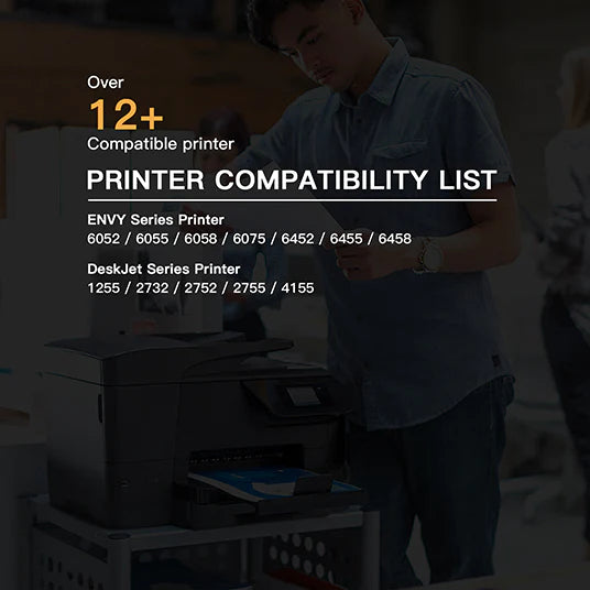 HP 67 67XL Remanufactured Ink Cartridge (1 Black,1 Tri-Color) E-Z Ink