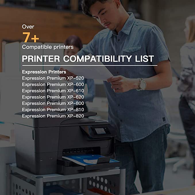 Remanufactured Ink Cartridge Epson 273XL T273XL 5 Pack E-Z Ink