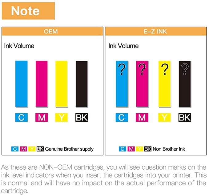 Compatible Ink Cartridge Brother LC3019 XXL LC3019BK LC3019C LC3019M LC3019Y 4 Pack E-Z Ink
