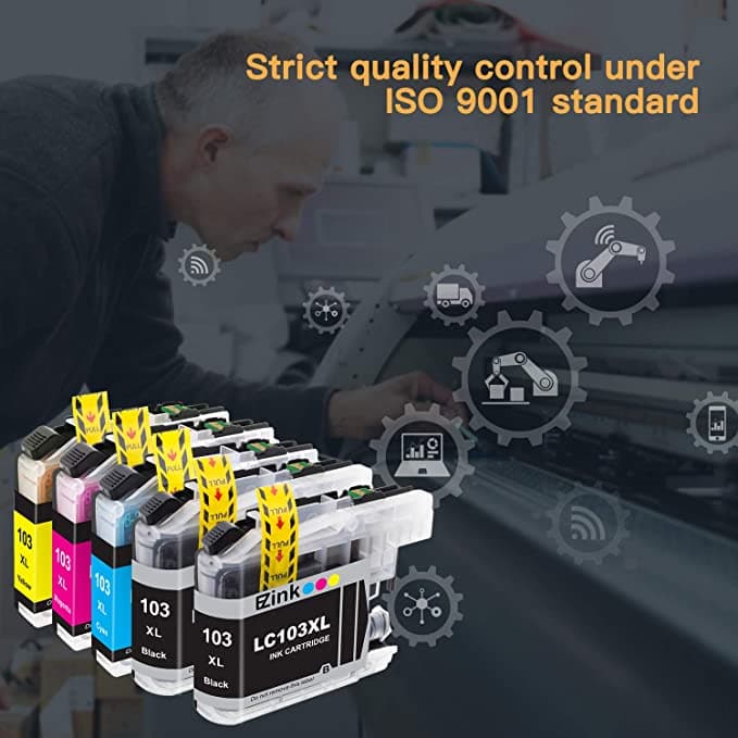 Compatible Ink Cartridge Brother LC-103XL LC103XL LC103 XL 101XL LC101 LC 101 15 Pack E-Z Ink