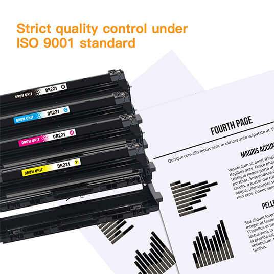 Compatible Drum Unit  Brother DR-221  4 Pack E-Z Ink