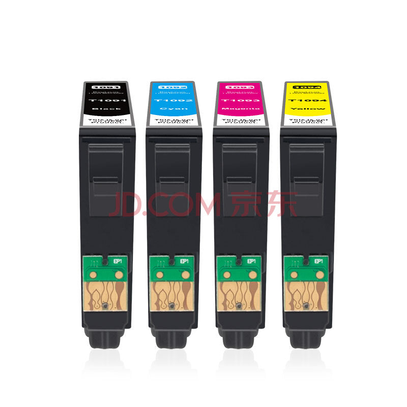 ejet适用爱普生T109墨盒epson ME30 300 600F 650fn1100打印机墨盒 【买三得四】T1093洋红色墨盒 eik-test