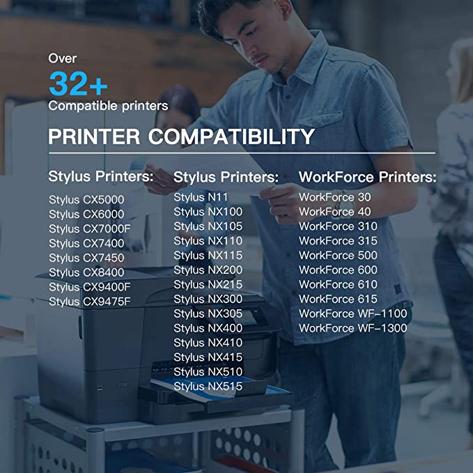 Remanufactured Ink Cartridge Epson 69 T069 10 Pack E-Z Ink