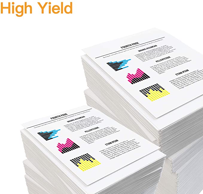 Compatible Toner Cartridge Dell 1250 810WH C5GC3 XMX5D WM2JC 4 Pack E-Z Ink