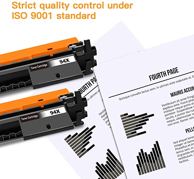 Compatible Toner Cartridge HP 94X CF294X High Yield 2 Pack E-Z Ink