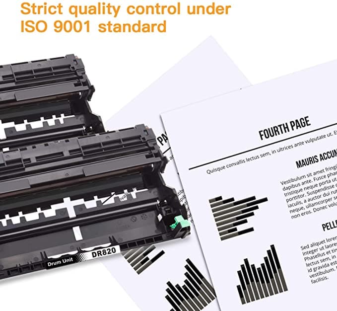 Compatible Drum Unit Brother DR 820 DR820 DR-820 2 Drum Unit E-Z Ink