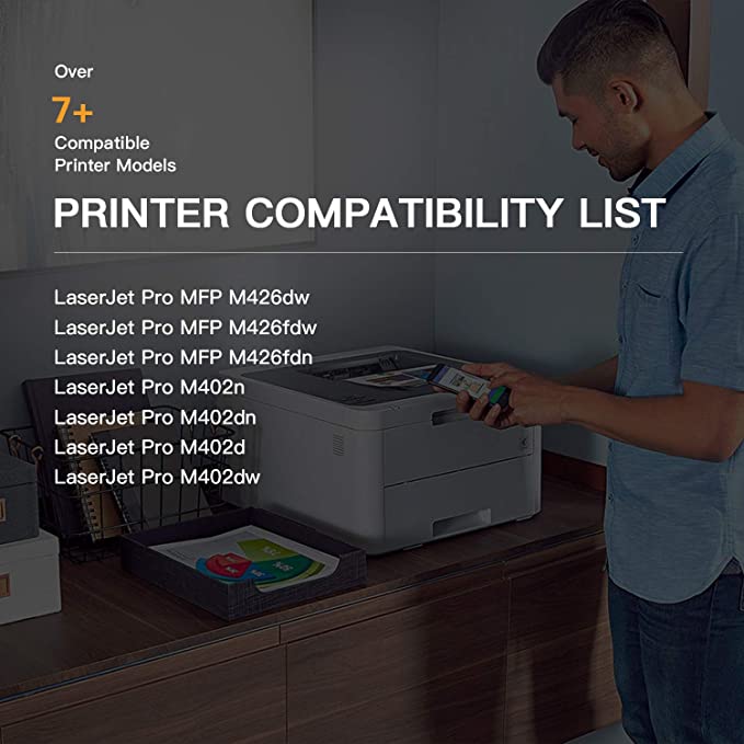 Compatible Toner Cartridge HP 26A CF226A 26X CF226X 2 Pack E-Z Ink