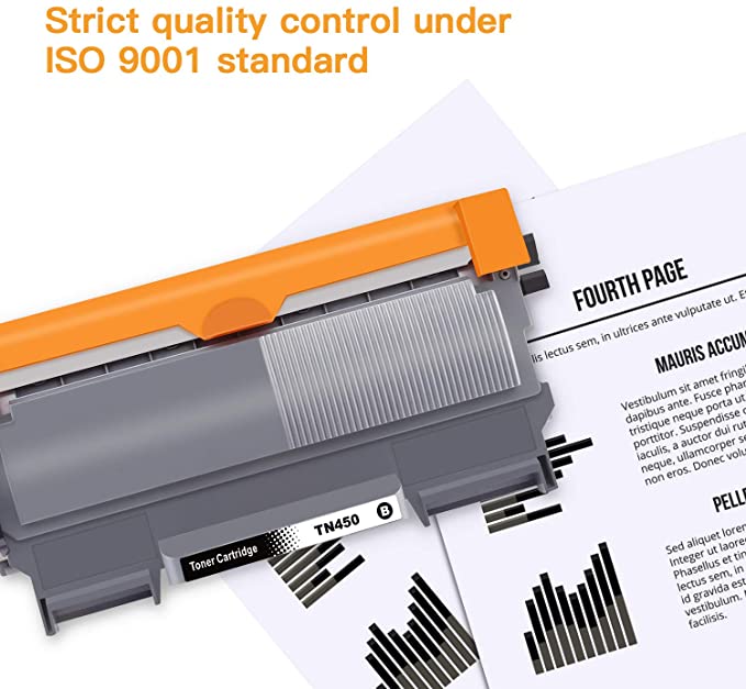 Compatible Toner Cartridge Brother TN450 TN420 High Yield 3 Pack E-Z Ink