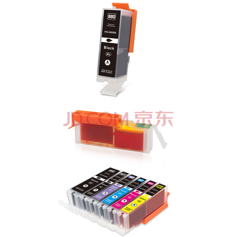 ejet兼容佳能墨盒打印机墨水 ts8180 9180 6180 8280 8380 eik-test