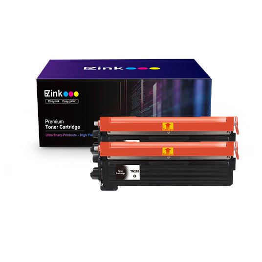 Compatible Toner Cartridge  Brother TN-210 2 Pack E-Z Ink