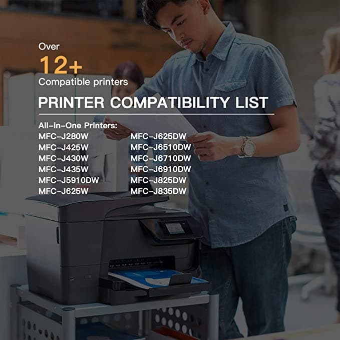 Compatible Ink Cartridge Brother LC-75 XL High Yield 20 Pack E-Z Ink