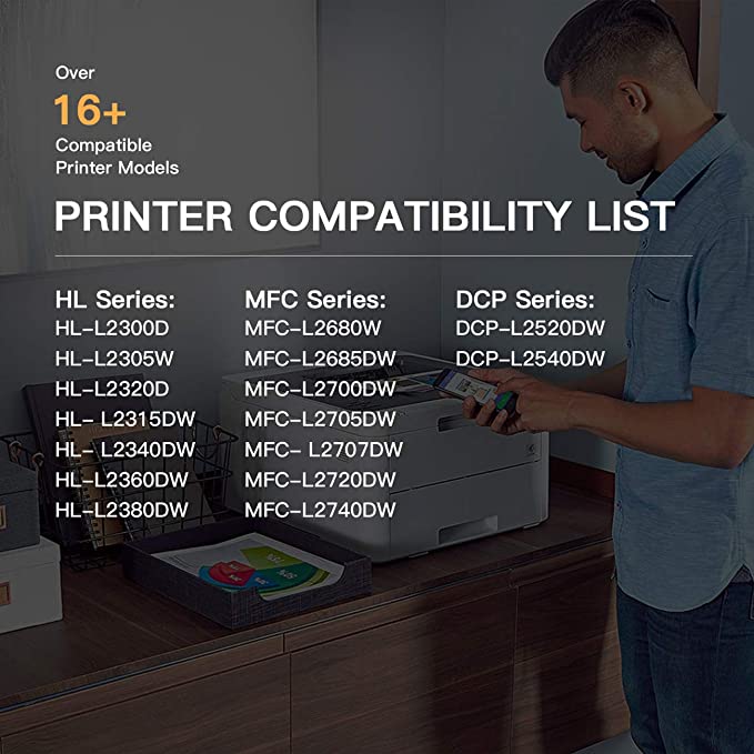 Compatible Toner Cartridge Brother TN630 TN660 High Yield 3 Pack E-Z Ink