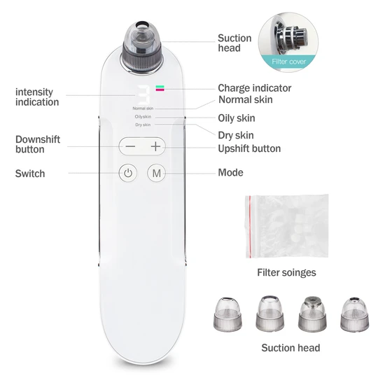 EZBASICS Blackhead Remover KD803A (White) ezbasics