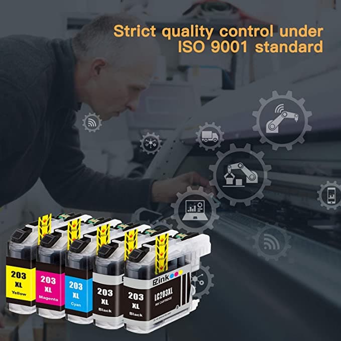 Compatible Ink Cartridge Brother LC203XL LC203 XL 15 Pack E-Z Ink
