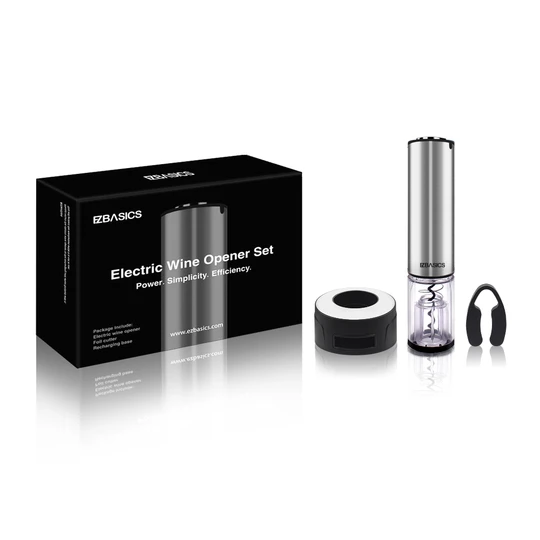 EZBASICS Electric Wine Opener Set ezbasics