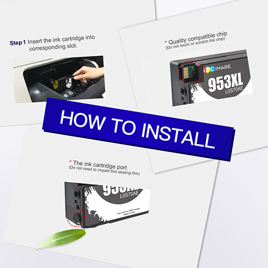 Kompatibel Druckerpatronen Ersatz für HP 953 XL für HP Officejet Pro 8710 8715 8718 8719 8720 8725 8730 8740 7740 8218 (4 Pack, Neueste Update Chip) DE