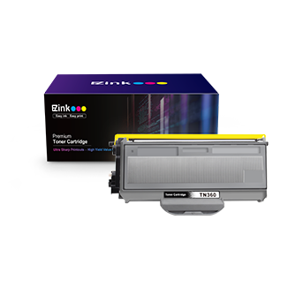 Compatible Toner Cartridge  Brother TN330 TN360 TN-330 TN-360 High Yield 1 Pack E-Z Ink