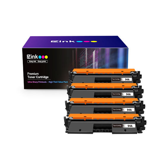 Compatible Toner Cartridge HP 94A CF294A 4 Pack E-Z Ink