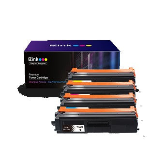 Compatible Toner Cartridge  Brother TN-433 TN433 TN431 High Yield 4 Pack E-Z Ink