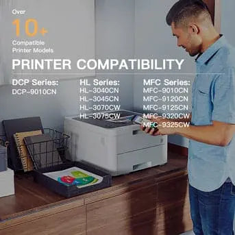 Compatible Toner Cartridge Brother TN-210 5 Pack E-Z Ink