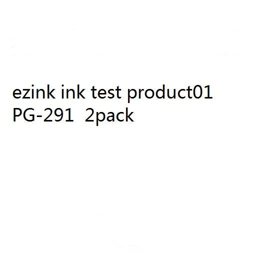 ezink ink test product01 PG-291  2pack E-Z Ink