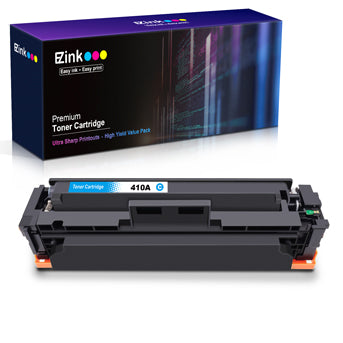Compatible Toner Cartridge HP 410A Cyan-1 Pack E-Z Ink