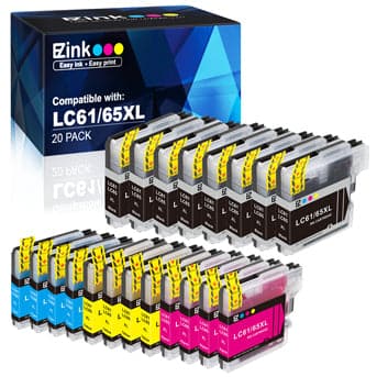 Compatible Ink Cartridge Brother LC61  20 Pack