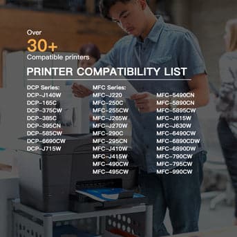 Compatible Ink Cartridge Brother LC61  20 Pack E-Z Ink